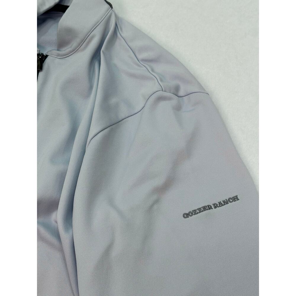Greyson Siasconset Powder Blue 1/4 Zip Performance Pullover Sweater XL - Picture 7 of 11